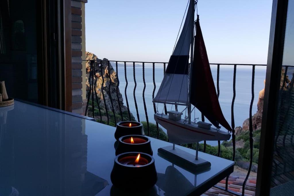 Tanca Piras - Emozioni A Strapiombo Sul Mare!!! Villa Nebida Exterior photo